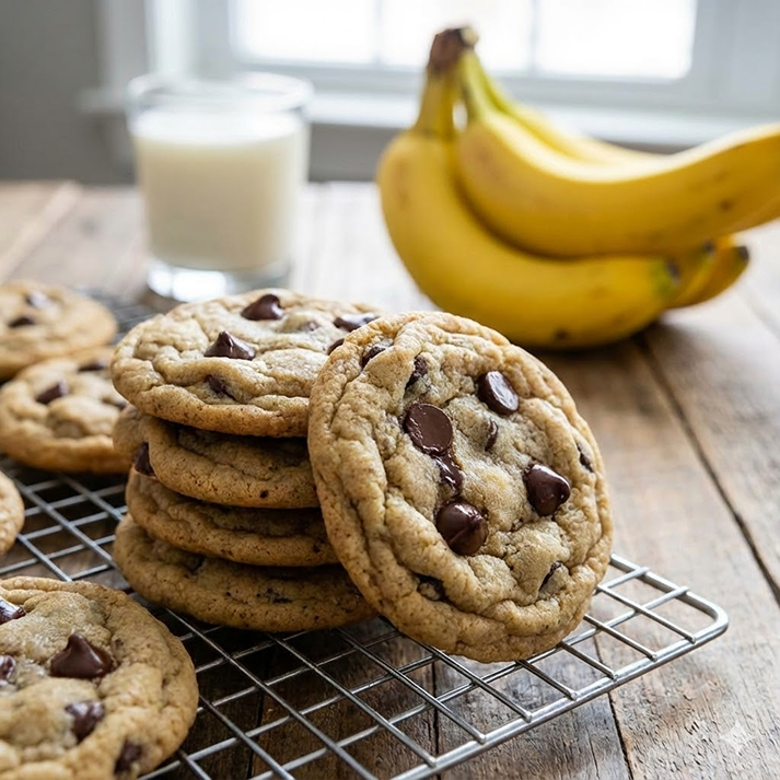 SI_Recipes_Bananini piškoti s koščki čokolade_1